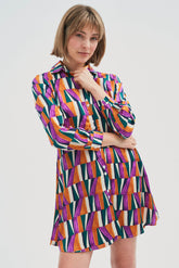 Mars Mix Short Dress